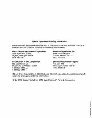 1993 Johnson Evinrude "ET" 60 degrees LV Service Manual, P/N 508286, Page 341