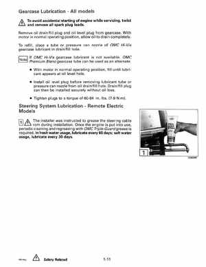 1993 Johnson Evinrude "ET" 60 thru 70 Service Manual, P/N 508284, Page 17