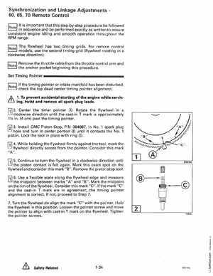 1993 Johnson Evinrude "ET" 60 thru 70 Service Manual, P/N 508284, Page 40