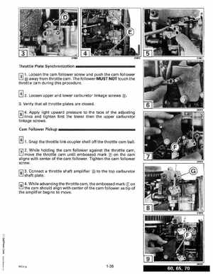 1993 Johnson Evinrude "ET" 60 thru 70 Service Manual, P/N 508284, Page 41