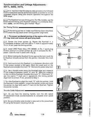 1993 Johnson Evinrude "ET" 60 thru 70 Service Manual, P/N 508284, Page 44