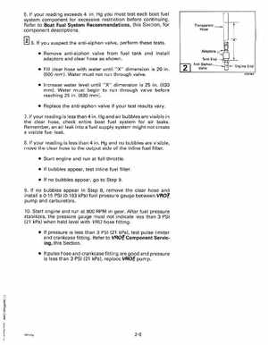 1993 Johnson Evinrude "ET" 60 thru 70 Service Manual, P/N 508284, Page 62