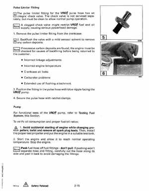 1993 Johnson Evinrude "ET" 60 thru 70 Service Manual, P/N 508284, Page 68