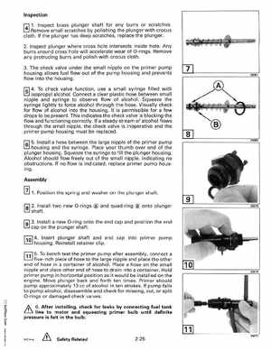 1993 Johnson Evinrude "ET" 60 thru 70 Service Manual, P/N 508284, Page 78