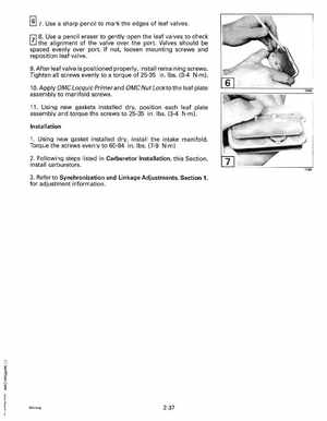 1993 Johnson Evinrude "ET" 60 thru 70 Service Manual, P/N 508284, Page 90