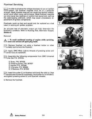 1993 Johnson Evinrude "ET" 60 thru 70 Service Manual, P/N 508284, Page 99