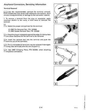 1993 Johnson Evinrude "ET" 60 thru 70 Service Manual, P/N 508284, Page 105