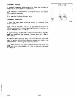 1993 Johnson Evinrude "ET" 60 thru 70 Service Manual, P/N 508284, Page 110