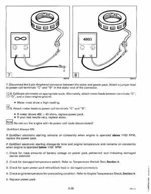 1993 Johnson Evinrude "ET" 60 thru 70 Service Manual, P/N 508284, Page 119