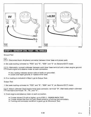 1993 Johnson Evinrude "ET" 60 thru 70 Service Manual, P/N 508284, Page 129