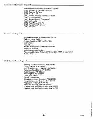 1993 Johnson Evinrude "ET" 60 thru 70 Service Manual, P/N 508284, Page 136