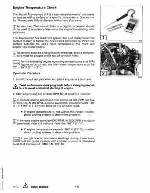 1993 Johnson Evinrude "ET" 60 thru 70 Service Manual, P/N 508284, Page 137