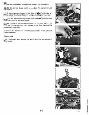 1993 Johnson Evinrude "ET" 60 thru 70 Service Manual, P/N 508284, Page 144