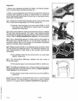 1993 Johnson Evinrude "ET" 60 thru 70 Service Manual, P/N 508284, Page 149