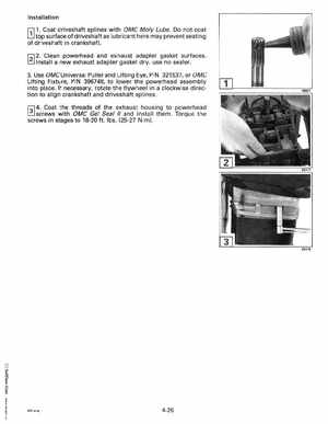 1993 Johnson Evinrude "ET" 60 thru 70 Service Manual, P/N 508284, Page 157