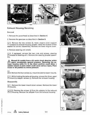 1993 Johnson Evinrude "ET" 60 thru 70 Service Manual, P/N 508284, Page 172