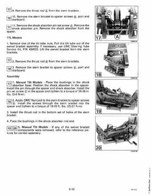 1993 Johnson Evinrude "ET" 60 thru 70 Service Manual, P/N 508284, Page 177