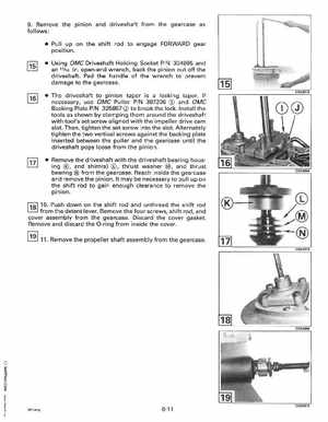 1993 Johnson Evinrude "ET" 60 thru 70 Service Manual, P/N 508284, Page 202