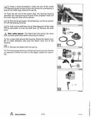1993 Johnson Evinrude "ET" 60 thru 70 Service Manual, P/N 508284, Page 203