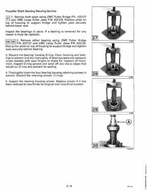 1993 Johnson Evinrude "ET" 60 thru 70 Service Manual, P/N 508284, Page 205
