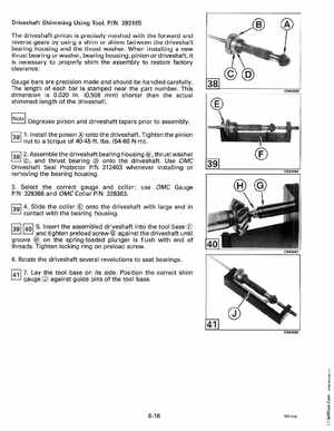 1993 Johnson Evinrude "ET" 60 thru 70 Service Manual, P/N 508284, Page 207