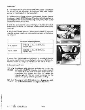 1993 Johnson Evinrude "ET" 60 thru 70 Service Manual, P/N 508284, Page 214