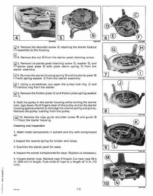 1993 Johnson Evinrude "ET" 60 thru 70 Service Manual, P/N 508284, Page 220