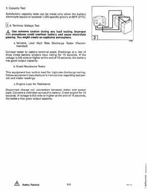 1993 Johnson Evinrude "ET" 60 thru 70 Service Manual, P/N 508284, Page 229
