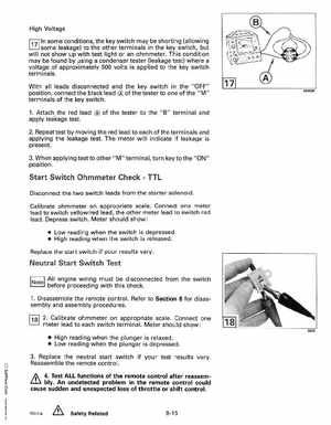1993 Johnson Evinrude "ET" 60 thru 70 Service Manual, P/N 508284, Page 238
