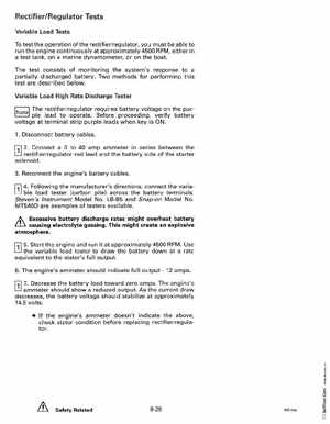 1993 Johnson Evinrude "ET" 60 thru 70 Service Manual, P/N 508284, Page 249