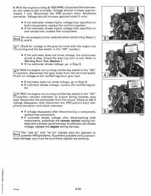 1993 Johnson Evinrude "ET" 60 thru 70 Service Manual, P/N 508284, Page 252