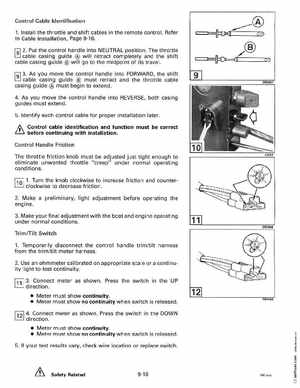 1993 Johnson Evinrude "ET" 60 thru 70 Service Manual, P/N 508284, Page 263