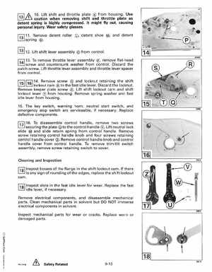 1993 Johnson Evinrude "ET" 60 thru 70 Service Manual, P/N 508284, Page 266