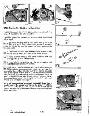 1993 Johnson Evinrude "ET" 60 thru 70 Service Manual, P/N 508284, Page 271