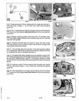 1993 Johnson Evinrude "ET" 60 thru 70 Service Manual, P/N 508284, Page 272