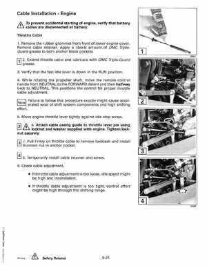 1993 Johnson Evinrude "ET" 60 thru 70 Service Manual, P/N 508284, Page 274