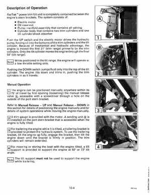1993 Johnson Evinrude "ET" 60 thru 70 Service Manual, P/N 508284, Page 280