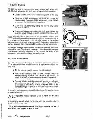 1993 Johnson Evinrude "ET" 60 thru 70 Service Manual, P/N 508284, Page 281