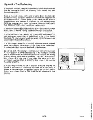 1993 Johnson Evinrude "ET" 60 thru 70 Service Manual, P/N 508284, Page 290