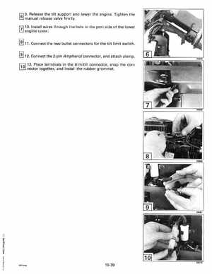 1993 Johnson Evinrude "ET" 60 thru 70 Service Manual, P/N 508284, Page 315