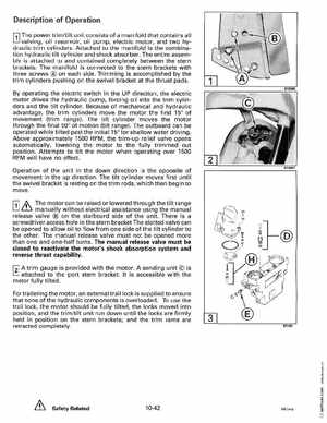 1993 Johnson Evinrude "ET" 60 thru 70 Service Manual, P/N 508284, Page 318