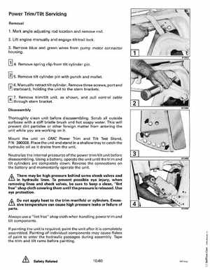 1993 Johnson Evinrude "ET" 60 thru 70 Service Manual, P/N 508284, Page 336