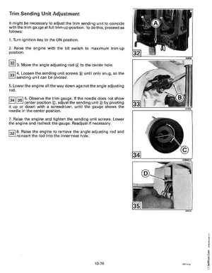 1993 Johnson Evinrude "ET" 60 thru 70 Service Manual, P/N 508284, Page 352