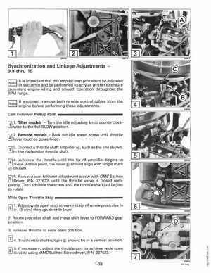 1993 Johnson Evinrude "ET" 9.9 thru 30 Service Manual, P/N 508282, Page 44