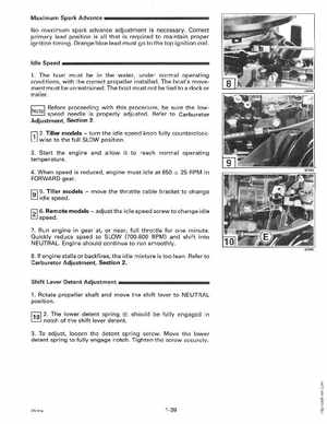 1993 Johnson Evinrude "ET" 9.9 thru 30 Service Manual, P/N 508282, Page 45
