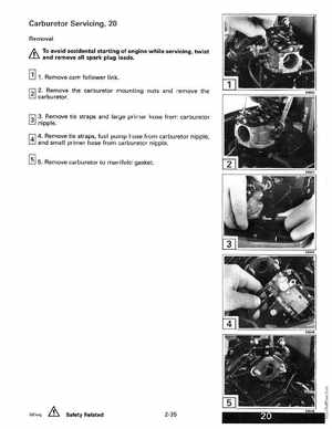 1993 Johnson Evinrude "ET" 9.9 thru 30 Service Manual, P/N 508282, Page 90