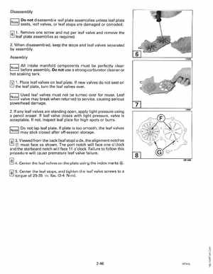 1993 Johnson Evinrude "ET" 9.9 thru 30 Service Manual, P/N 508282, Page 101