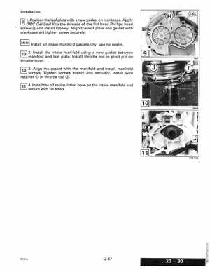 1993 Johnson Evinrude "ET" 9.9 thru 30 Service Manual, P/N 508282, Page 102