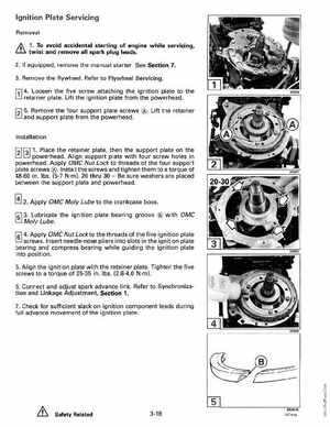1993 Johnson Evinrude "ET" 9.9 thru 30 Service Manual, P/N 508282, Page 121