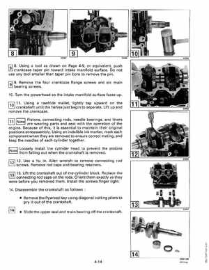 1993 Johnson Evinrude "ET" 9.9 thru 30 Service Manual, P/N 508282, Page 150